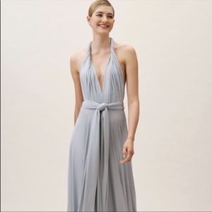 Two Birds Ginger Convertible Dress in Fog